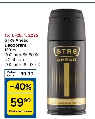 Deodorant sprej pánský STR8