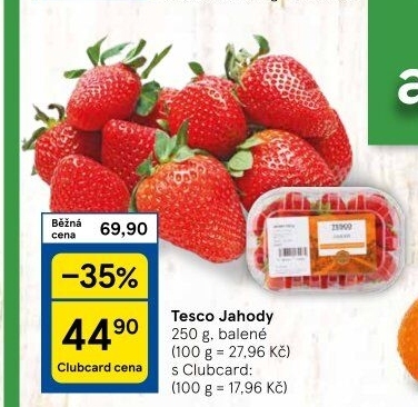 Jahody Tesco