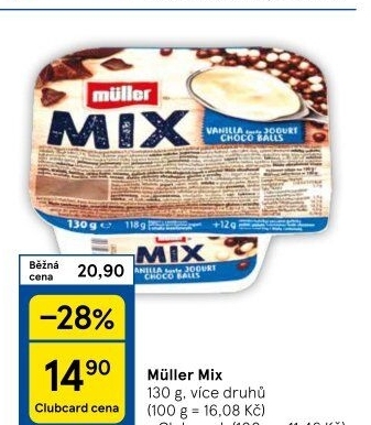 Jogurt Müller Mix