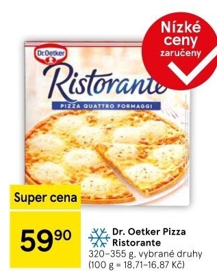 Pizza mražená Ristorante Dr. Oetker