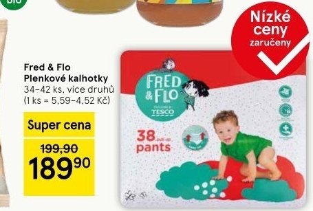 Pleny dětské Pants Fred&amp