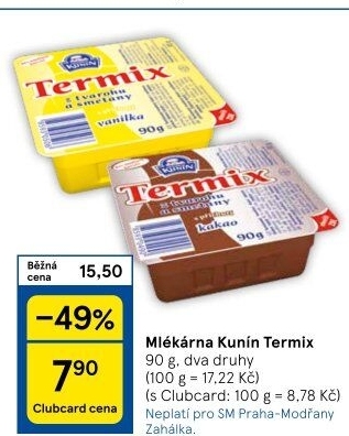 Termix Mlékárna Kunín
