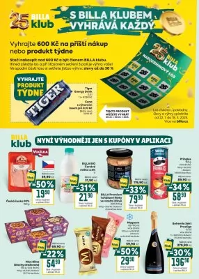 akční leták BILLA 22.1.2025-28.1.2025