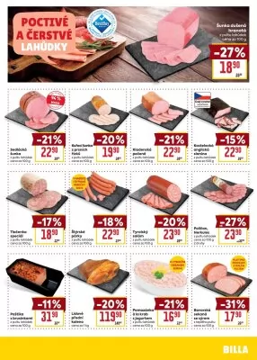 akční leták BILLA 22.1.2025-28.1.2025