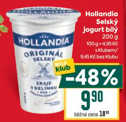 Bílý jogurt selský Hollandia