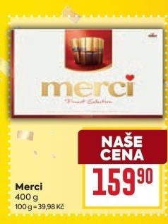 Bonboniéra Merci