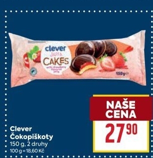 Čokopiškoty Clever