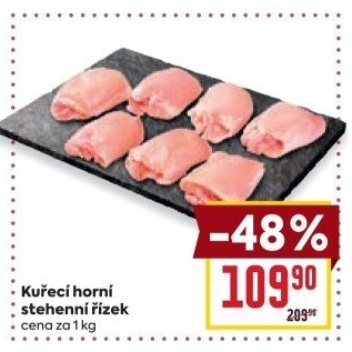 Kuřecí stehenní řízky