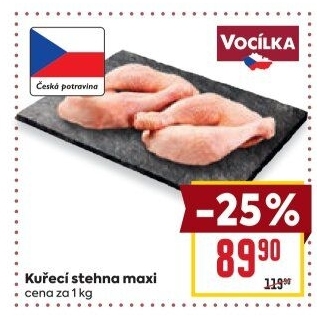 Kuřecí stehna Vocílka