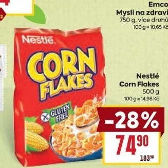 Lupínky kukuřičné Corn Flakes Nestlé