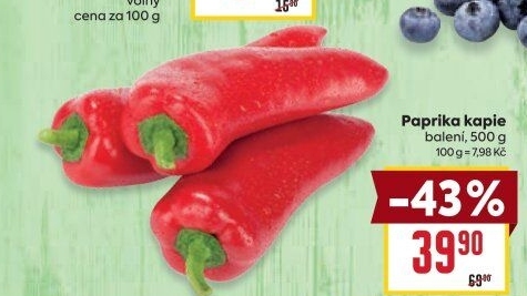 Paprika červená kapie