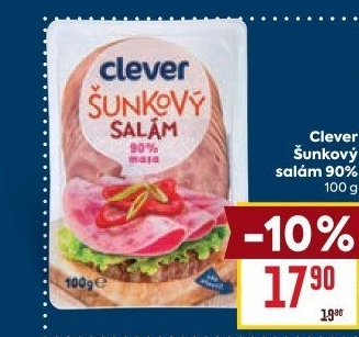 Salám šunkový Clever