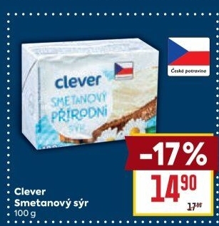 Smetanový sýr Clever