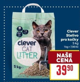 Stelivo pro kočky Clever