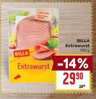Šunka Extrawurst Billa