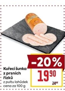 Šunka kuřecí prsní Vodňanské kuře