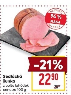 Šunka sedlácká nejvyšší jakosti