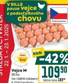 Vejce z podestýlky M