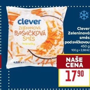 Zeleninová směs podsvíčková mražená Clever