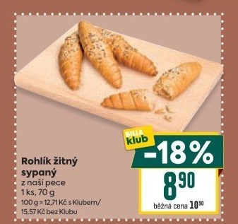 Žitný rohlík