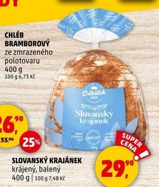 Chléb Slovanský krajánek Odkolek