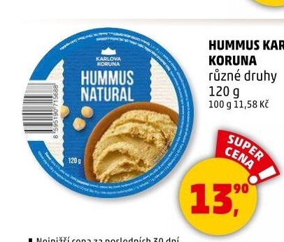Hummus Karlova Koruna