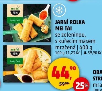 Jarní rolky mražené Mei Tai Asia