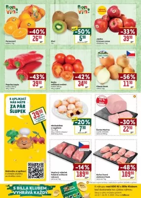 akční leták BILLA 22.1.2025-28.1.2025