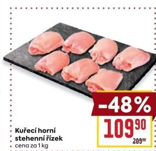 Kuřecí stehenní řízky