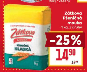 Mouka pšeničná Zátkova