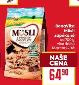 Müsli zapékané Bonavita