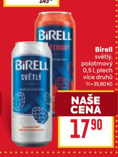 Nealkoholické pivo Birell