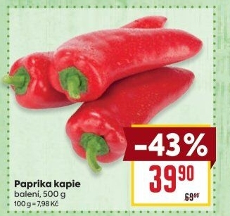 Paprika červená kapie