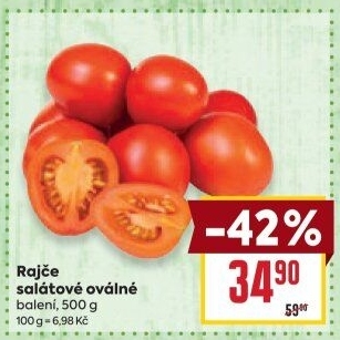 Rajčata oválná