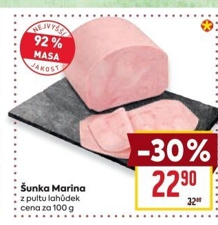 Šunka Marina nejvyšší jakosti