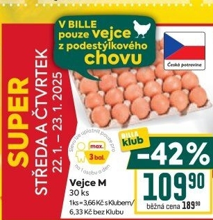 Vejce z podestýlky M