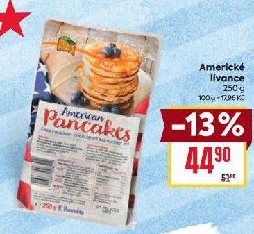 Americké lívance Lawa