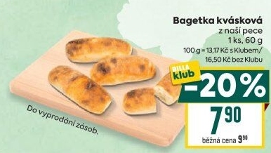 Bageta kvásková