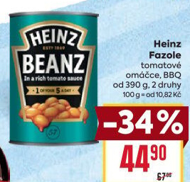 Fazole v tomatě Heinz