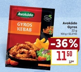 Koření Gyros - Kebab Avokádo