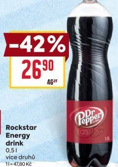 Limonáda Dr. Pepper