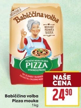 Mouka na pizzu Babiččina volba