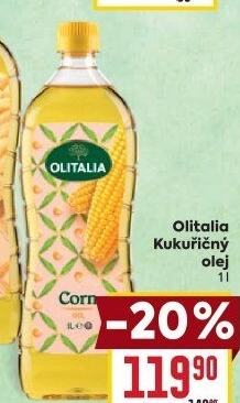 Olej kukuřičný Olitalia