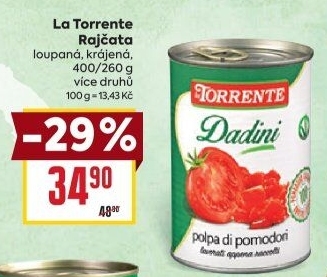 Rajčata loupaná La torrente