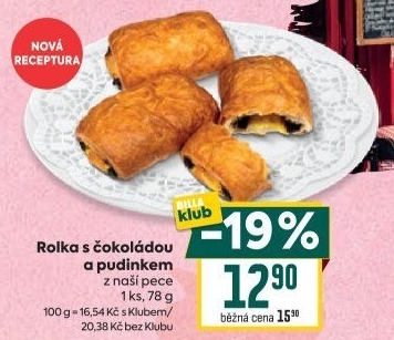 Rolka čokoládová