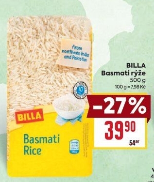 Rýže basmati Billa