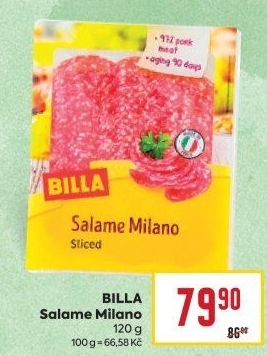 Salám Miláno Billa