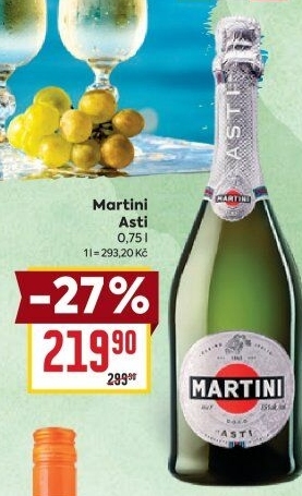 Sekt Asti Martini