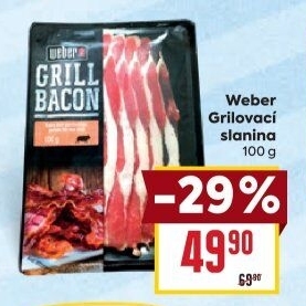 Slanina grilovací Weber