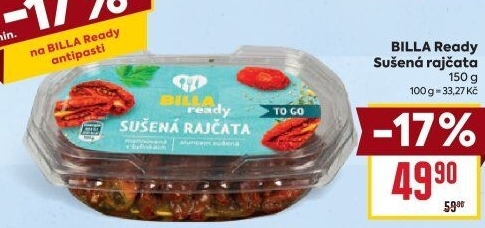 Sušená rajčata Ready Billa
